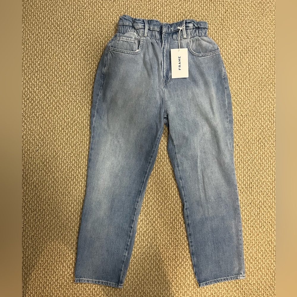 NWT FRAME Elastic Waist Jeans
